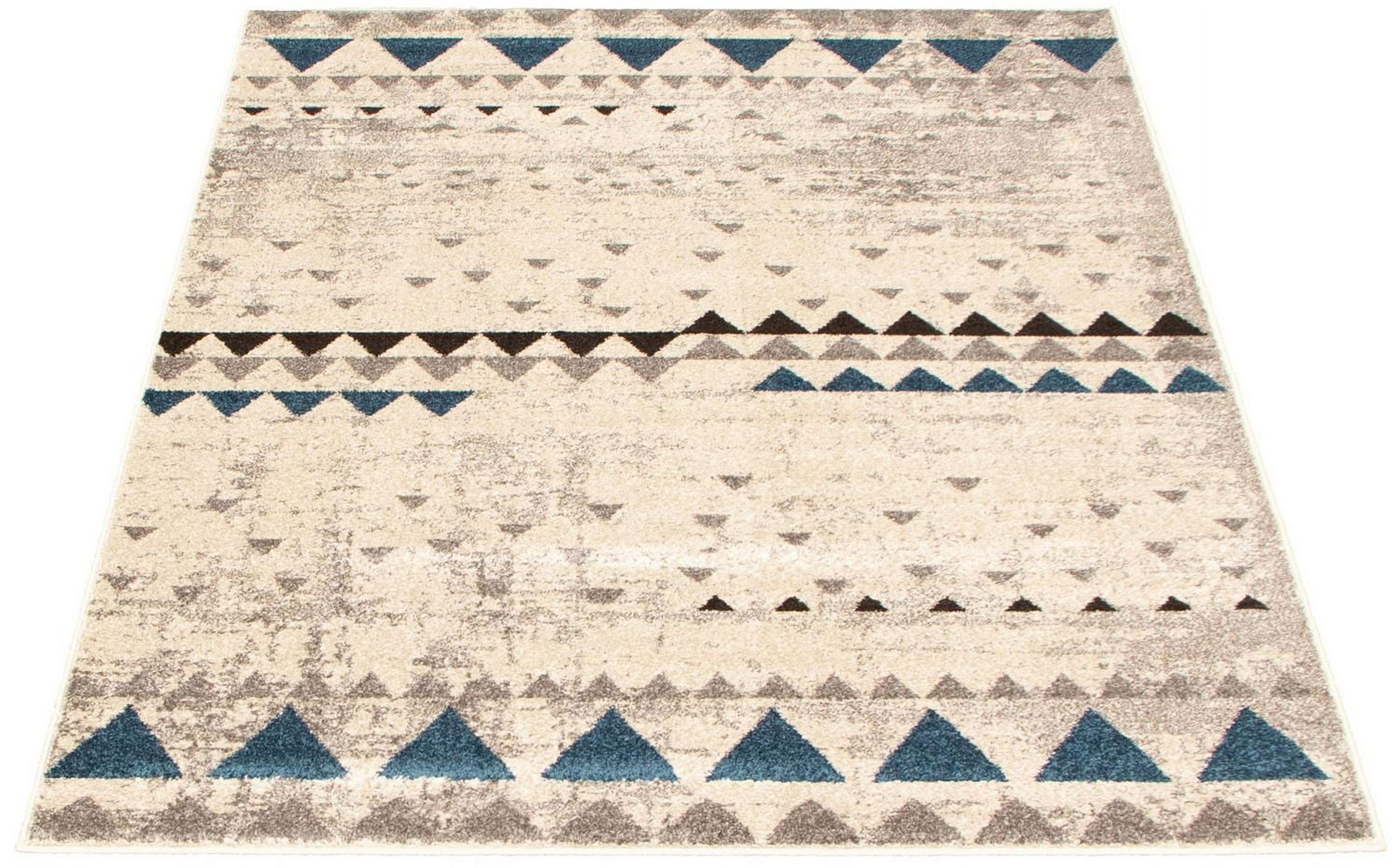 ECARPET Modern Geometric Indoor Area Rug Remi Collection
