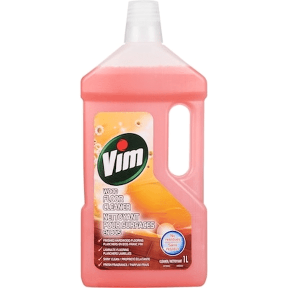 Vim Fresh Scent Streak-free Shine Wood Floor Cleaner for Wooden Living Room, Kitchen & Bedroom Floors