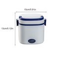 thumbnail image 3 of Danhjin Electric Lunch Boxes Hot Household Stainless Steel Lunch Box 1.8L Display Function Car Insulation Plug In Lunch Box Kitchen Appliances, 3 of 6