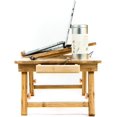 thumbnail image 4 of Aleratec Natural Bamboo Adjustable Laptop Stand Up To 15In For Home Office, 4 of 7