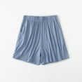 thumbnail image 1 of AherBiu Womens Summer Shorts Loose Fitting Elastic Waisted Comft Soft Shorts Oversized Sleeping Home Shorts, 1 of 7