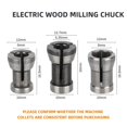thumbnail image 4 of Lefu 8pcs 6mm 6.35mm 8mm Collet Chuck For Engraving Trimming Machine Electric Router, 4 of 7