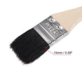 thumbnail image 3 of Unique Bargains 16' Length 1.5' Width Bristle with Long Wood Handle Black Bent Radiator Paint Brush, 3 of 5