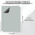 thumbnail image 2 of Uxcell Dry Erase Board A4 8 Pack Fridge Calendar Board Magnets Silver, 2 of 6