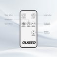 thumbnail image 2 of Gusto 40W Electric Fan, Oscillating Pedestal Fan with Remote and Adjustable Timer, 12”, 2 of 12