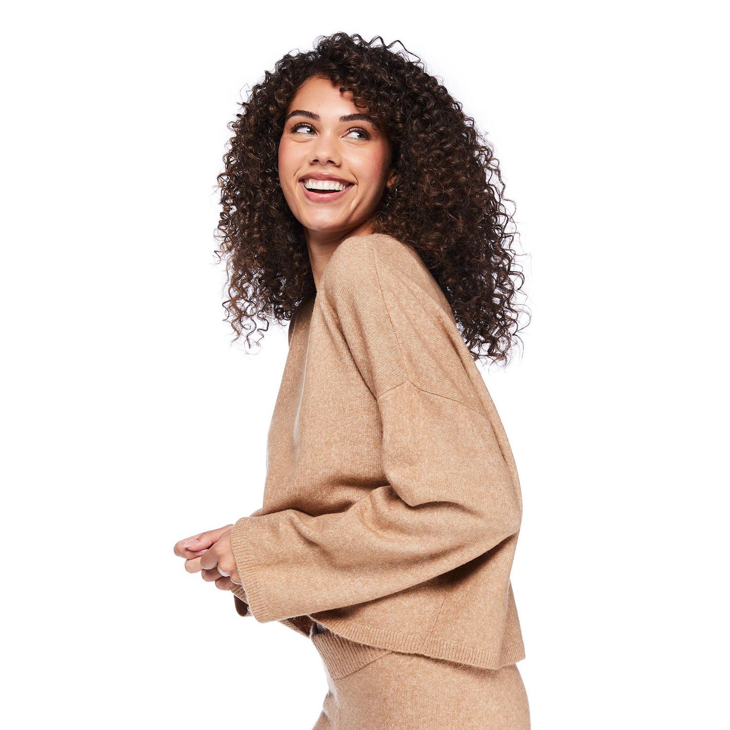 Chandail avec encolure en V George pour femmes