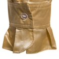 thumbnail image 4 of Men Satin Ruffle Shirts Long Sleeve Stand Collar Slim Fit Dress Shirt, 4 of 6