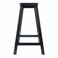 thumbnail image 3 of Winsome Satori Saddle Seat Counter Stool, Black, 3 of 6