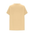 thumbnail image 4 of Liquidation d'Économies d'Été! Tunique à Manches Courtes à Col Rond pour Femmes Enceintes, Blouse Décontractée de Printemps Été, Chemise de Maternité Confortable et Tendance pour le Quotidien Liquidation Ventes Aujourd'hui Aubaines Prime, 4 of 8
