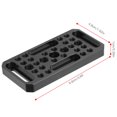 thumbnail image 3 of Lightweight Camera Easy Plate, Black Expansion Plate, Universal Aluminium Alloy For Camera Camera Accessory DSLR With Reserved Screw Holes, 3 of 8