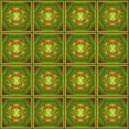 thumbnail image 1 of Ahgly Company Tapis d'Intérieur Lavable à la Machine, Carré, Transitionnel, Vert Pistache, Tapis de Zone, 5 Pieds Carré, 1 of 7