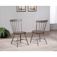 thumbnail image 2 of Arthur 5-Piece Drop-Leaf Dining Set, Oak/Grey, 2 of 6
