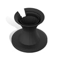 thumbnail image 2 of Speakers Racks Creative Sturdy Plastic Material Speaker Bracket Simple High-strength Tabletop Sound Holder for Household Shop Black, 2 of 9