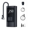 thumbnail image 1 of Portable Air Compressor Pump With Built-In Power Bank And LED Light 6.1 in x 3.07 in x 2.24 in Digital LCD Display 150 PSI Max, 1 of 9