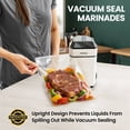 thumbnail image 2 of InstaSeal Scelleuse Sous Vide avec 12 Sacs de Rangement Quart Sécuritaires pour Aliments Appareil Compact à Double Joint Automatique, 2 of 12