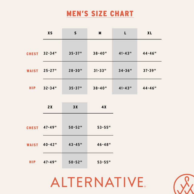 Alternative Men's Cotton Jersey Go-To T-Shirt