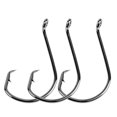 thumbnail image 4 of Ensemble Combiné de 150 Pcs/boîte d'Hameçons à Poisson Ronds Décalés en Acier à Haute Teneur en Carbone, 4 of 8
