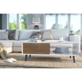 thumbnail image 4 of Bestar Alga 48W Coffee Table white & walnut brown, 4 of 5
