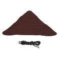 thumbnail image 3 of Tripod Stool Cloth, Foldable Camping Stool Cloth Anti Scratch Lightweight  For Outdoor Camping For Hiking For Fishing Brown, 3 of 8