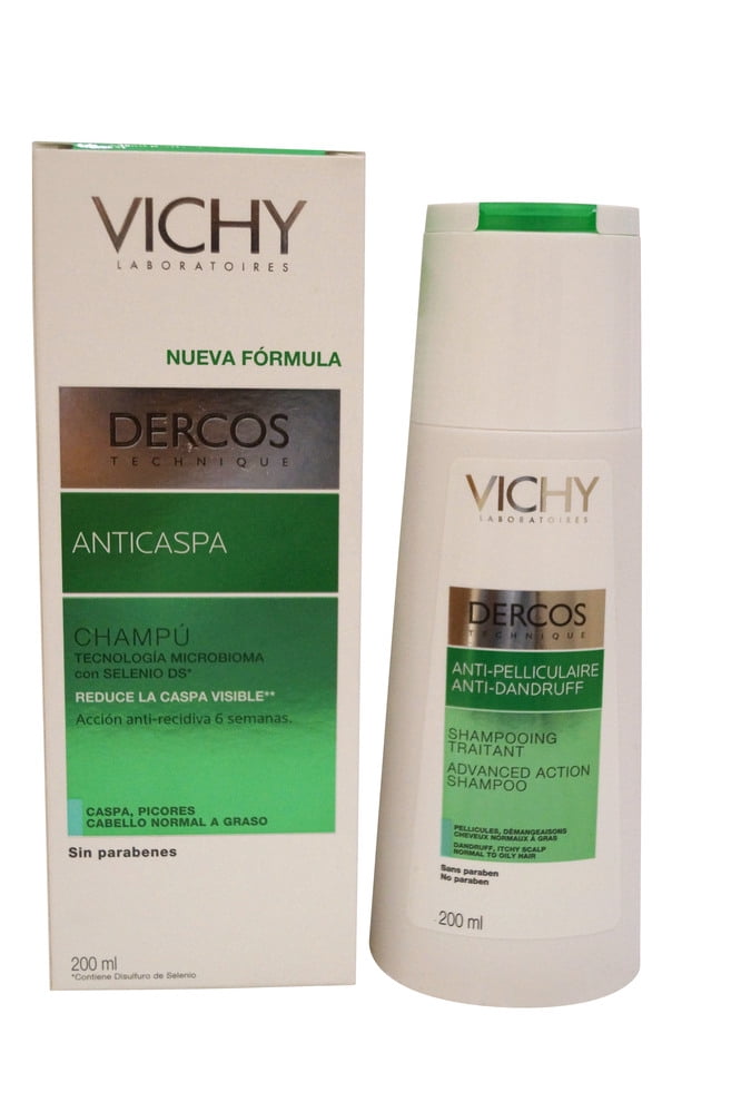 Vichy Laboratories Decros Technique Anti-Dandruff Shampoo Norm-Oily Hair 6.8 oz