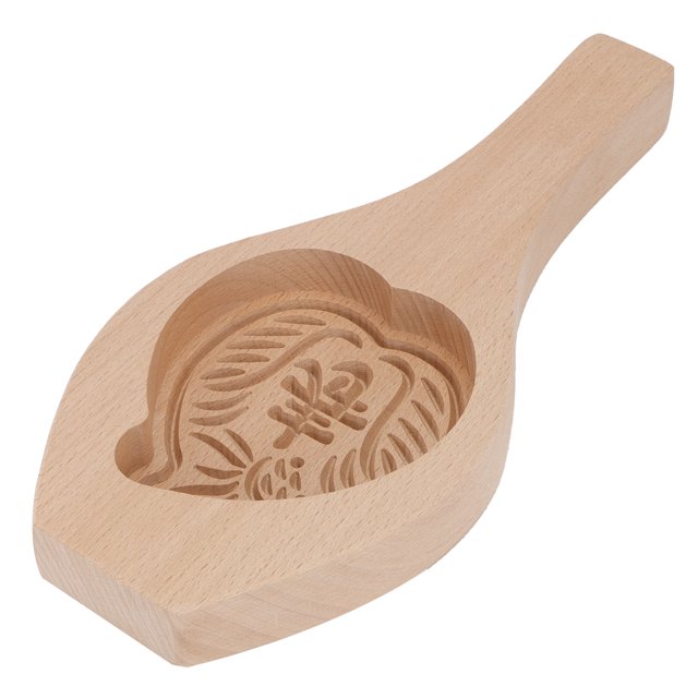 Mooncake Tray, Cyclic Utilization MoonCake , DIY Fondant Wood Kitchen Decoration Tools For Cake,Biscuits,Chocolate ,Candies,Muffins Peach