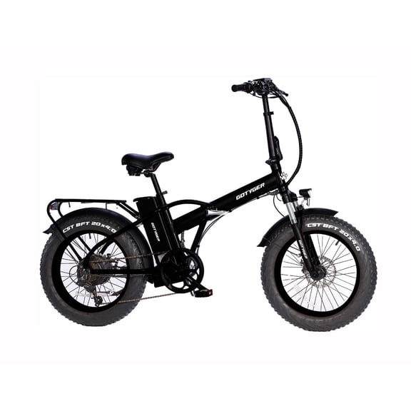 Vélo électrique pliable GoTyger 500 W 20" avec gros pneus 4.0