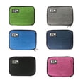 thumbnail image 3 of Luxtude Electronics Organizer, Travel Cable Organizer bag, Portable Cord Storage&Cable bag, Compact Tech Bag & Charger Case, Travel Essentials for Electronics Accessories/USB/SD/Charger, Navy, 3 of 9