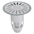 thumbnail image 1 of HILABEE Deodorant Floor Drain Core Anti-Odor Backflow Preventer for Bathroom Kitchen White, 1 of 9