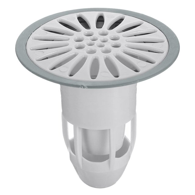 HILABEE Deodorant Floor Drain Core Anti-Odor Backflow Preventer for Bathroom Kitchen White
