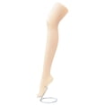 thumbnail image 3 of FixtureDisplays® Plastic Mannequin Leg for Display, Commercial Female Standing Leg with Metal Rack, Fleshtone Christmas Leg Lamp DIY 18139, 3 of 5