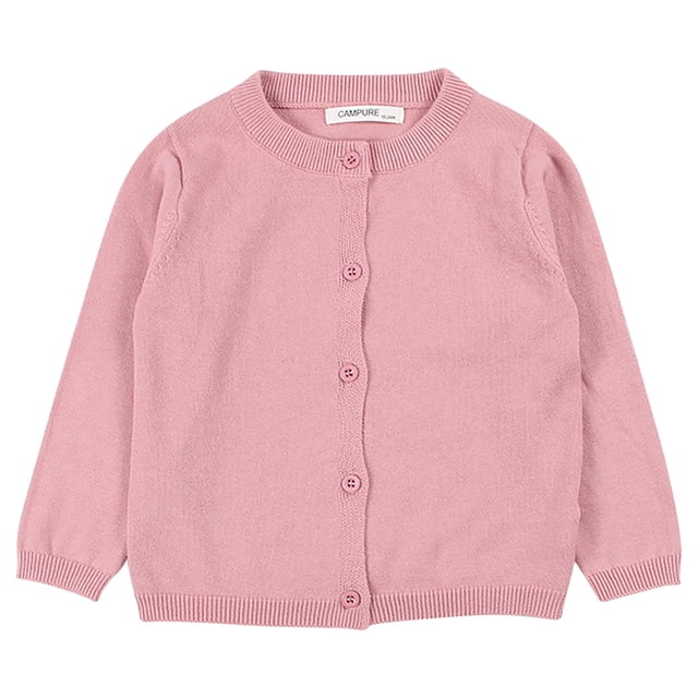 Toddler Girl&boy Baby Infant Kids Autumn And Winter Sweater Candy Color Cardigan Solid Color Small Cardigan Childrens Sweater