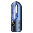 thumbnail image 1 of Bladeless Fan Electric Fan Household Dormitory Cooling Fan Water-Cooled Desktop Fan Blue, 1 of 7