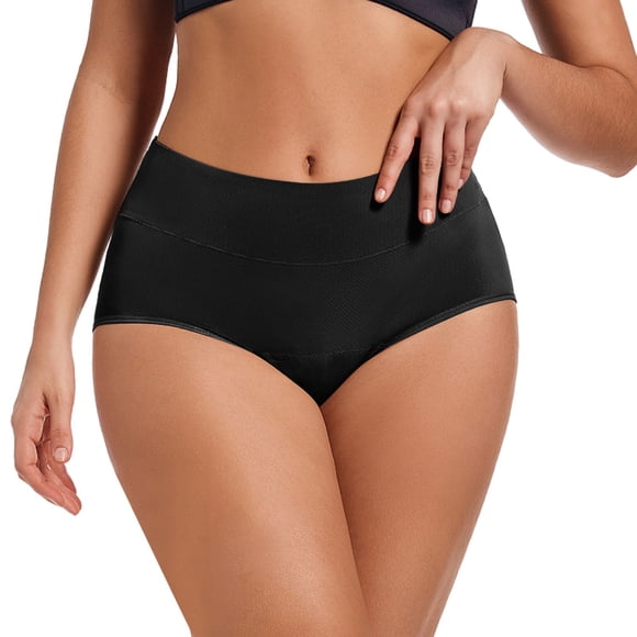 Womens Underwear High Waist Full Coverage Briefs Soft Breathable Postpartum Panties Stretch Underpants