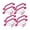 Rose, variante sur jinwen Ensemble d'Équipement de Terrain de Jeu de 8 Pcs avec Poignées pour Cadre d'Escalade pour Jardin et Cour Arrière Orange