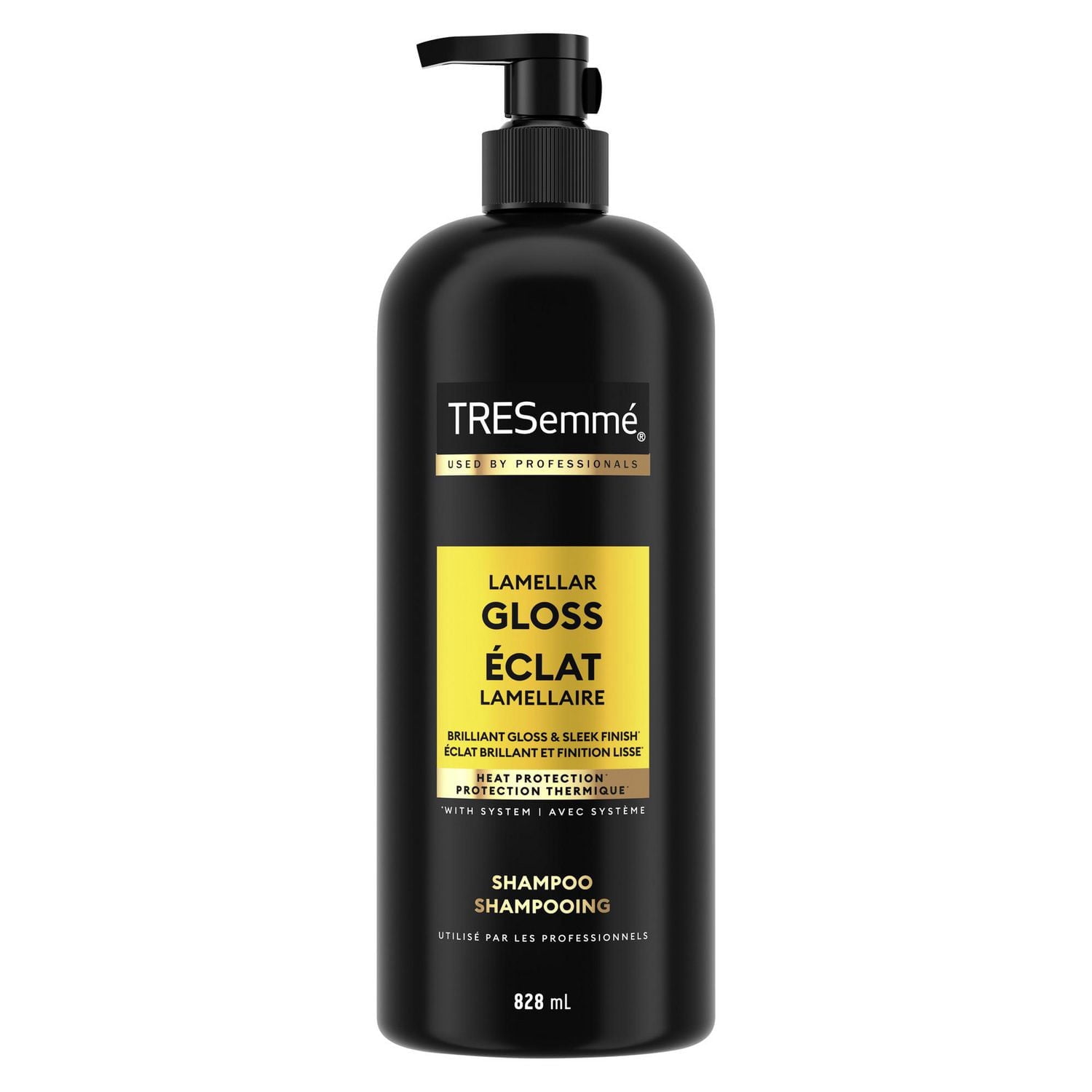 TRESemmé Shampoo Lamellar Gloss Brilliant Gloss & Sleek Finish, 828 ml