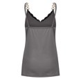 thumbnail image 3 of CHUANK Ichuanyi Blouse à Imprimé Sans Manches à Col en V pour Femmes, Décontractée, Ample, à Fermeture Éclair, 3 of 8
