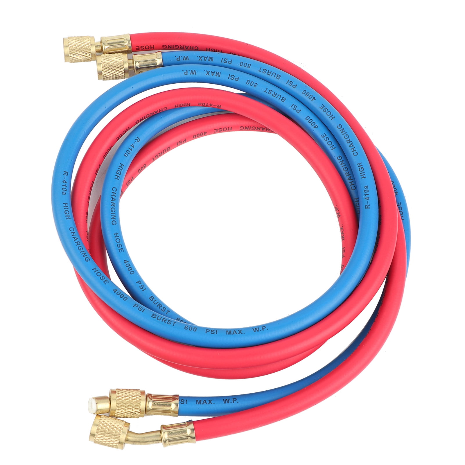 Air Conditioner Pipe, Refrigerant Charging Hose, With PTFE Gaskets Air Conditioning Repair Tool For Air Conditioners,Refrigerators Car Air Conditioners Double English Standard