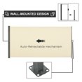 thumbnail image 4 of Outsunny 118" x 63" Retractable Side Awning Folding Privacy Screen Cream White, 4 of 10