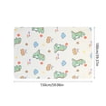 thumbnail image 3 of CaiYueKe Alèse Imperméable Lavable pour Protection contre l'Incontinence, Alèse Réutilisable pour Adultes et Soins aux Aînés, Housse Matelassée pour Matelas, Drap Imperméable Robuste pour Usage Médical à Domicile, 3 of 6