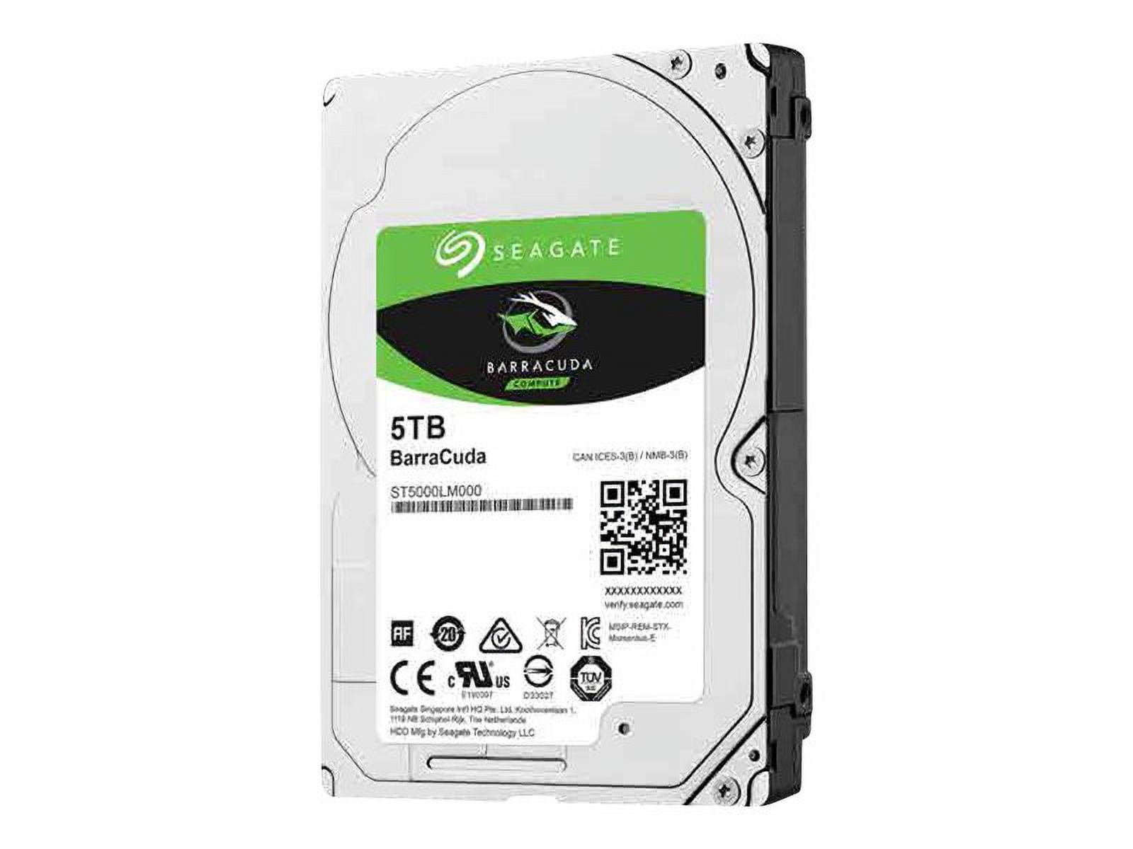 Seagate BarraCuda 5TB Internal Hard Drive HDD â€“ 2.5 Inch SATA
