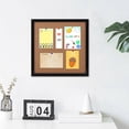 thumbnail image 2 of Sentmoon Hanging Photo Display Board Photo Wall Decor Office Cork Board Message Board For Home Decor Or Office Gift for Anniversary, Birthday, Christmas, 2 of 7