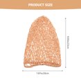 thumbnail image 2 of Miangastore 2 Pcs Filets de Crochet en Maille pour Cheveux Femmes Chapeaux de Sommeil Longs, 2 of 8
