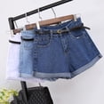 thumbnail image 1 of Shorts en Jean pour Femmes Shorts Taille Haute pour Femmes Shorts en Jean Bleus pour Femmes Shorts Taille Haute Taille Haute pour Femmes Shorts en Jean Extensibles Taille Haute pour Femmes Shorts Taille Haute pour Femmes, 1 of 10