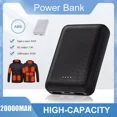 thumbnail image 3 of 20000mAh Power Bank Battery Backup Heated Vest Thermal Jacket Gloves Charging, 3 of 5