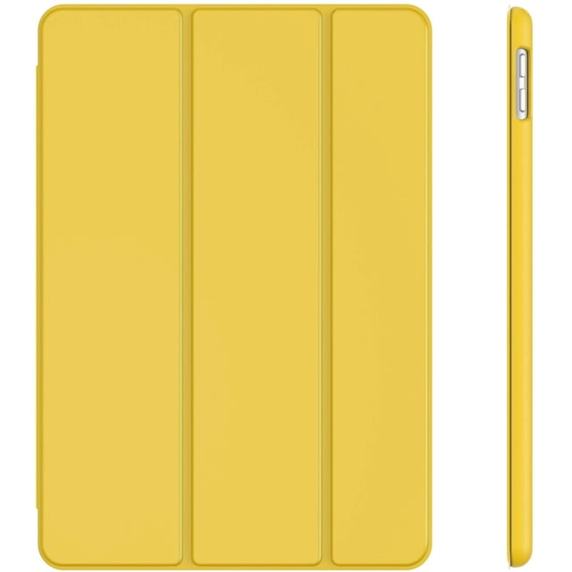 Étui pour Apple iPad 7 (10,2 Pouces, Modèle 2019, 7e Génération), Mise en Veille / Réveil Automatique (Jaune)