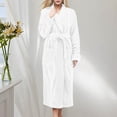thumbnail image 2 of Peignoirs pour Femmes Longs Peignoirs en Coton pour Femmes Peignoir Grande Taille Peignoirs pour Femmes Peignoirs pour Femmes TG, 2 of 4
