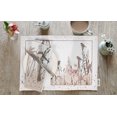 thumbnail image 2 of Vargottam Placemats- Placemat For Dining Table, Set Of 4- Printed & Reversible CottonNapkin-IndoorPlacematsFor Home & Kitchen Dining Table- Sparrow (Brown), 2 of 5