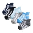 thumbnail image 2 of 6 Pcs Bas Chaussettes pour Enfants avec Belle Élasticité Port Confortable Style Simple Bonne Fabrication Bas Garder le Rampement Termes Croisés Homme 14-16, 2 of 6