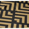 thumbnail image 4 of Vargottam Indoor/OutdoorRoundTablecloth 58 poucesTableau imperméablePatioTableCoupes, Printemps/ÉtéPour Backyard CircularTable/Bbqs/Picnic -Beige & Black, 4 of 8