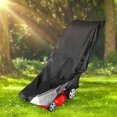 thumbnail image 1 of Polyester Cover Mower Cover, Weeding Machine Black Lawn Mower Cover, Waterproof for Outdoor, 1 of 7